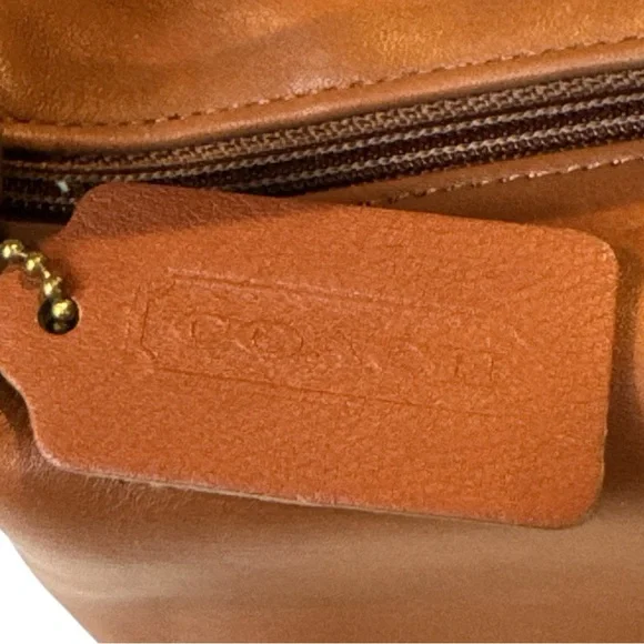 Coach Vintage Classic Mini Pouch Purse Tan Brown - Picture 9 of 11